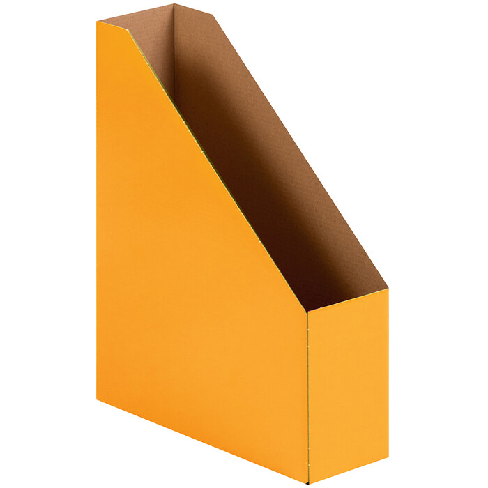 Stehsammler aus Karton A4 7 cm gelb