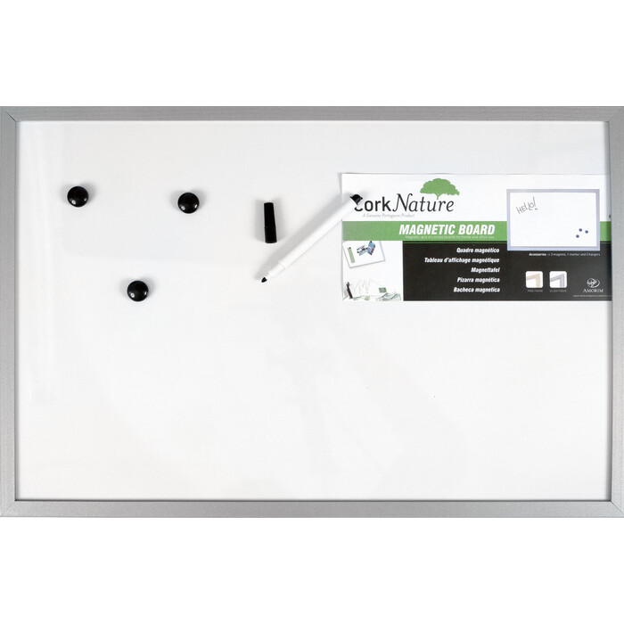 Magnettafel 60 x 80 cm weiß