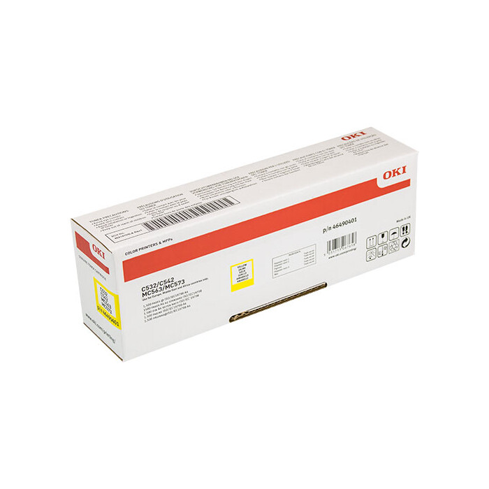 OKI Toner MC573DN yell. 1,5K