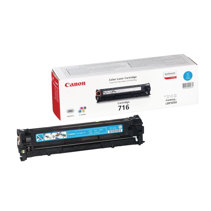 Canon Cartridge LBP5050 cyan EP-716 1,5K