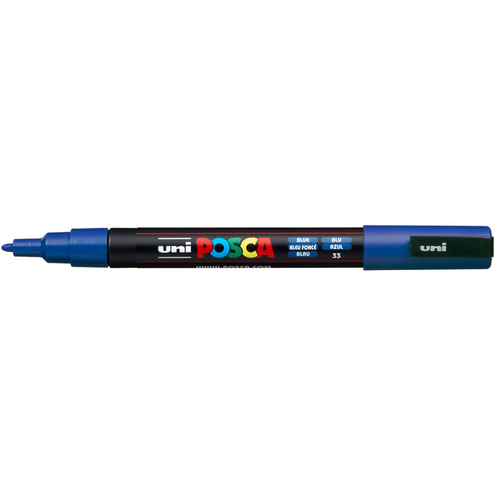 Marker Uni Posca PC-3M blau