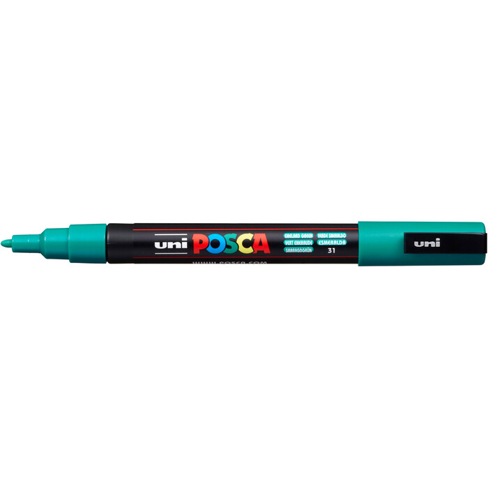 Marker Uni Posca PC-3M smaragdgrün
