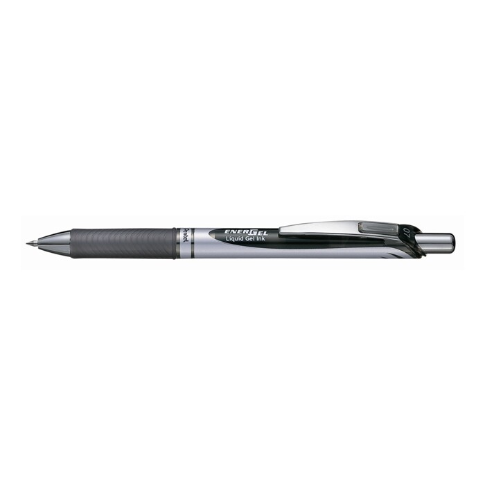 Pentel Geltintenroller m. Druckmechanik - BL77, 0.7mm, schwarz