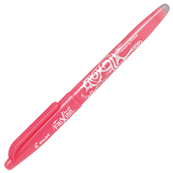 PILOT Tintenroller - FriXion Ball, 0.7mm, koralle pink