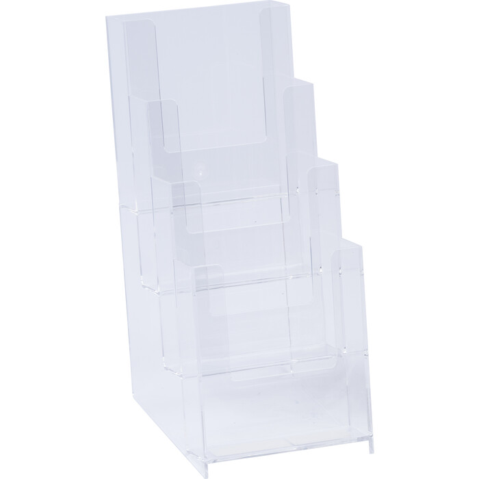 Prospektständer N69 1/3 A4 transparent