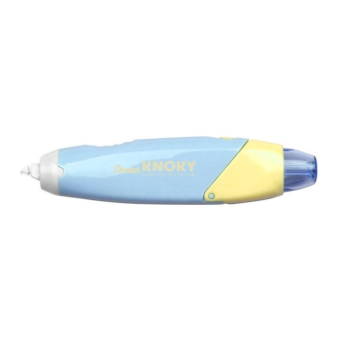 PENTEL Korrekturroller Knoky 6 m x 5 mm blau/gelb