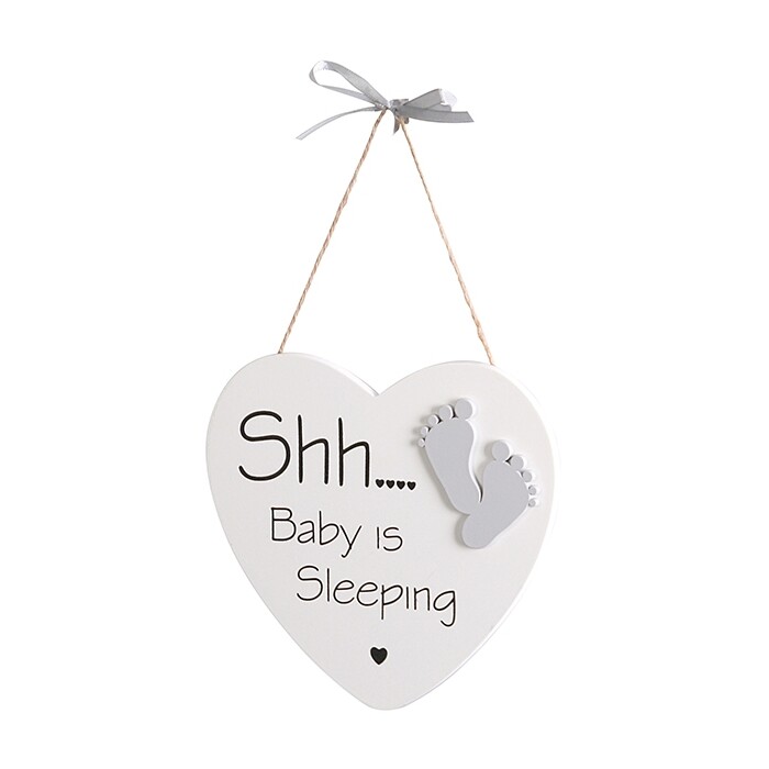Schild Shhh... Baby is sleeping