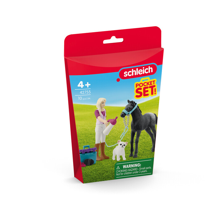 SCHLEICH® Mini-Playset Pflegeset für Fohlen