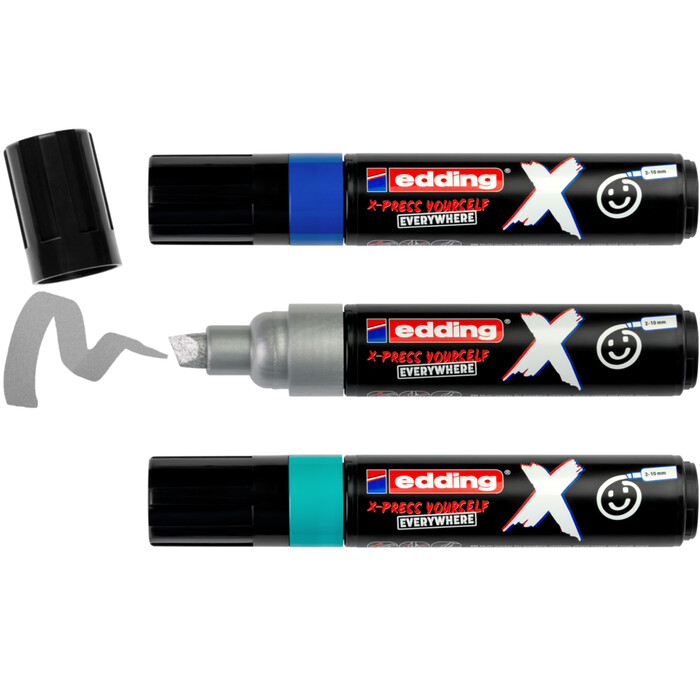 EDDING Multimarker 6900 X 3er-Set 2-10 mm meeresfarben
