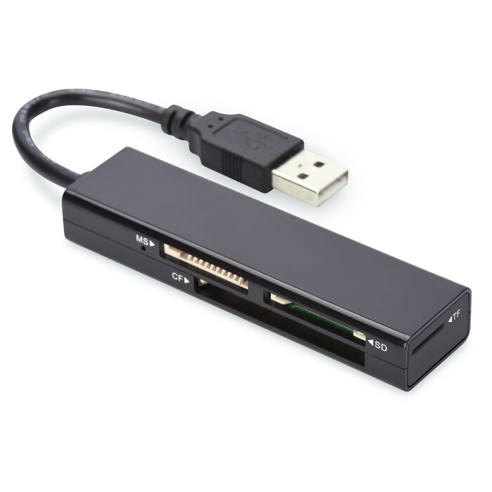 EDNET All-in-one Kartenleser schwarz