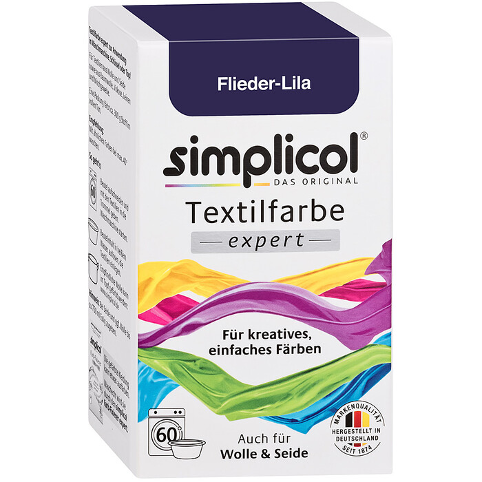 SIMPLICOL Textilfarbe Expert 150 g flieder-lila