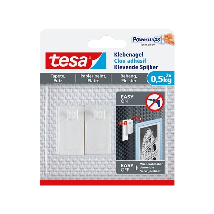 tesa Klebenagel für Tapeten und Putz, 0.5kg