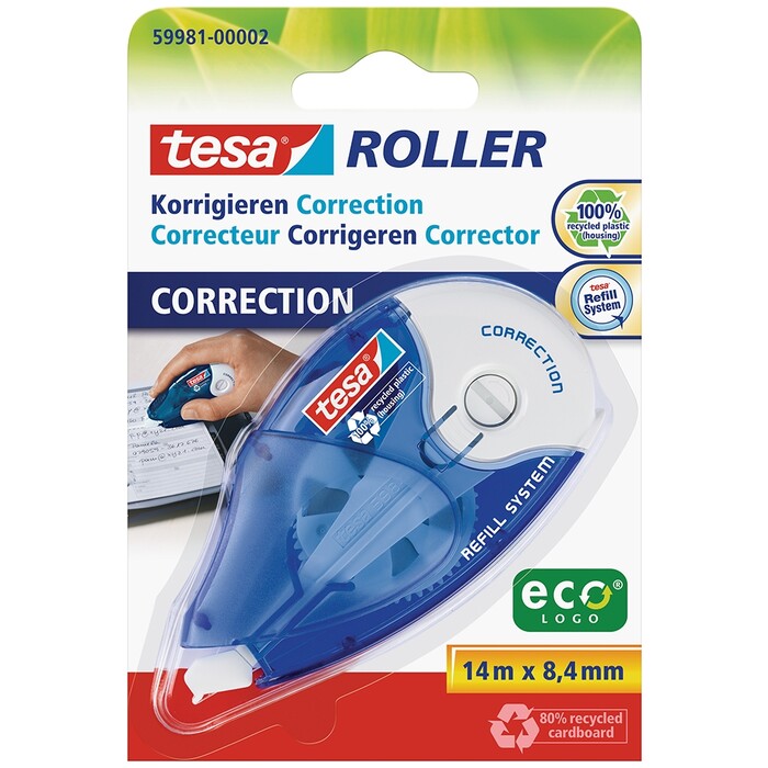 tesa Nachfüllroller, 14m : 8.4mm