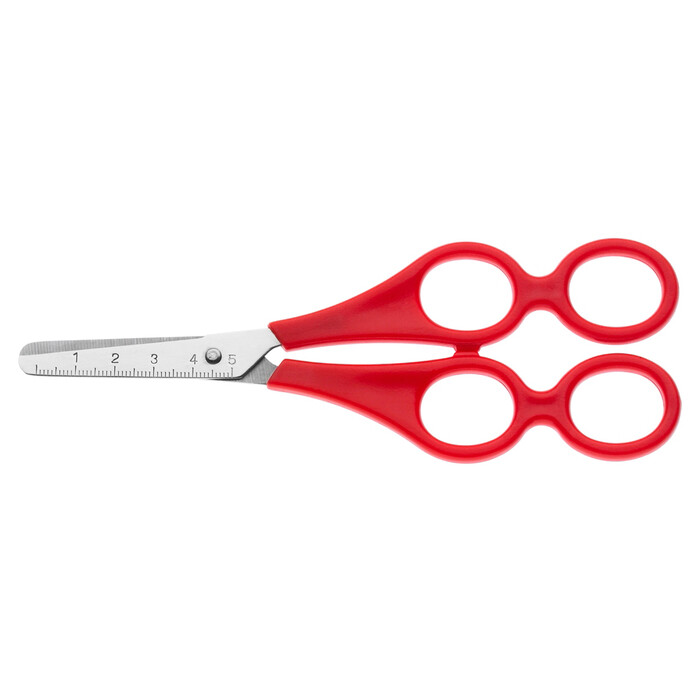 WESTCOTT Mutter-Kind-Schere 18 cm mit Doppelgriff rot