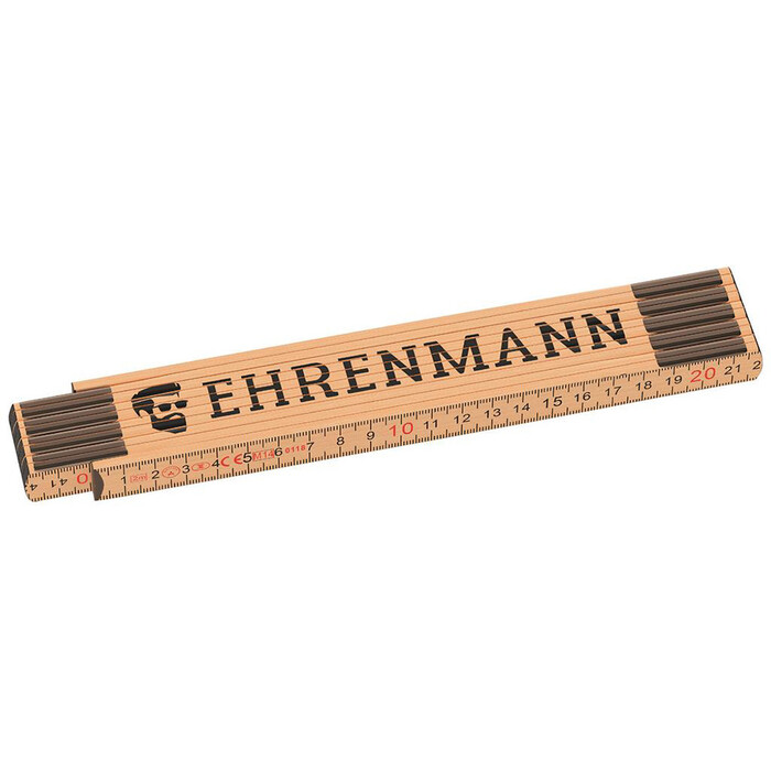 Zollstock Ehrenmann Echte Kerle braun
