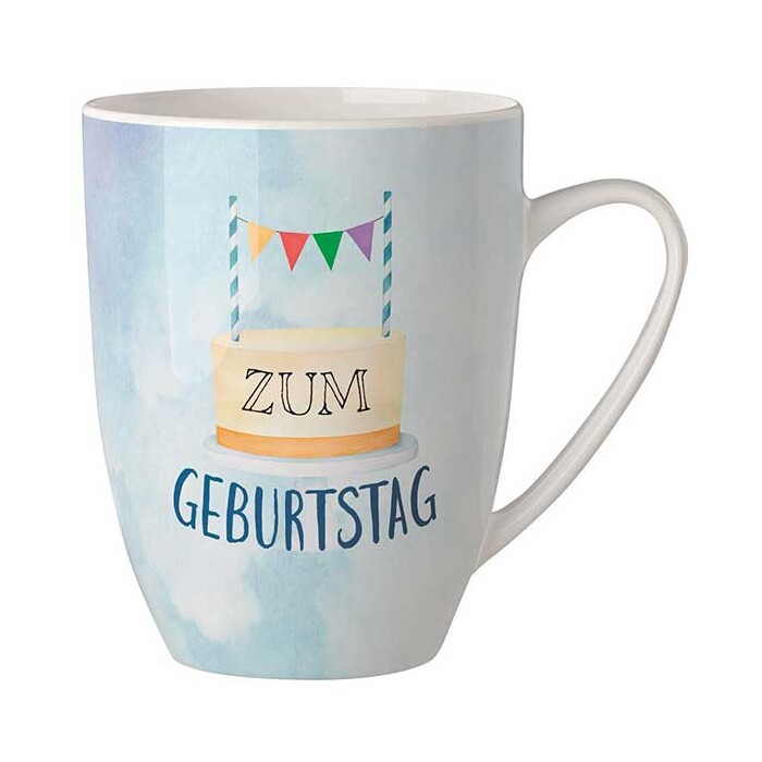Tasse Zum Geburtstag Happy Birthday 250 ml bunt