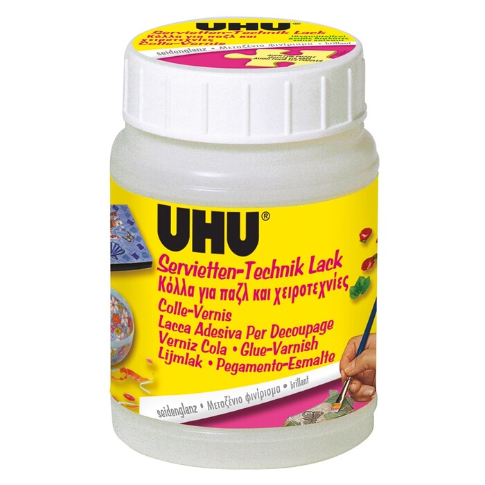 UHU Serviettentechnik-Lack 150 ml seidenglanz