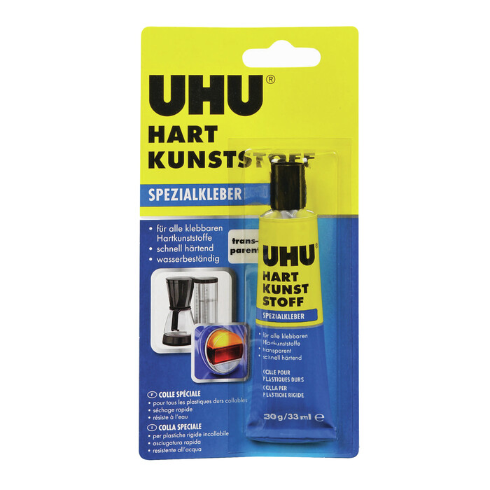 UHU Spezialkleber hart Kunststoff 30 g