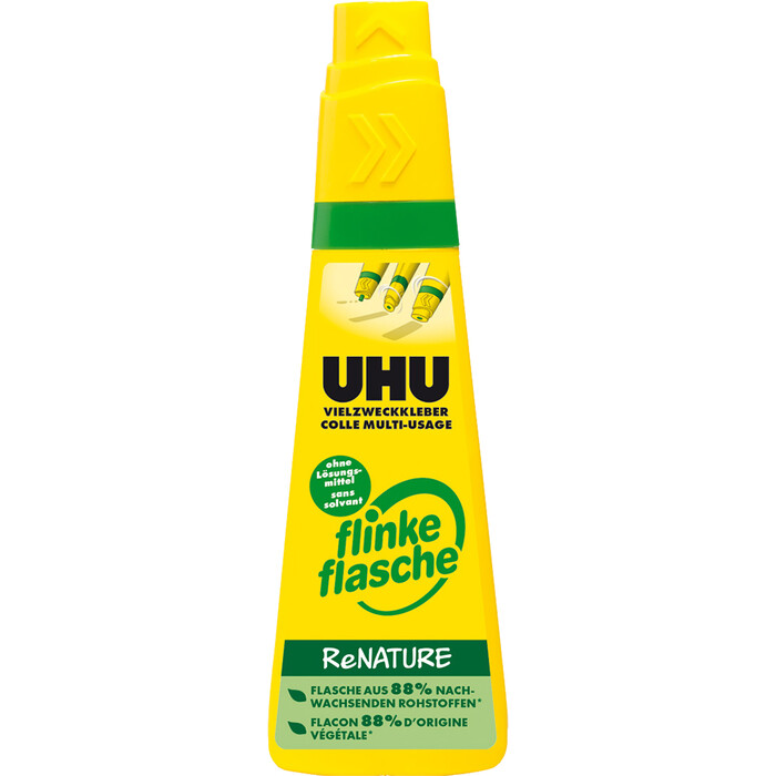 UHU Vielzweckkleber Flinke Flasche ReNature 100 g