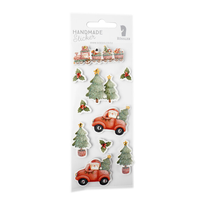 RÖSSLER X-Mas Sticker Driving home for christmas 10 Sticker