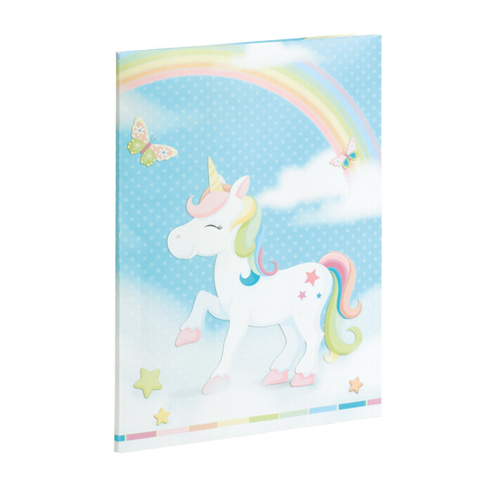 RÖSSLER Briefpapier-Set Einhorn Lilly 20-teilig bunt