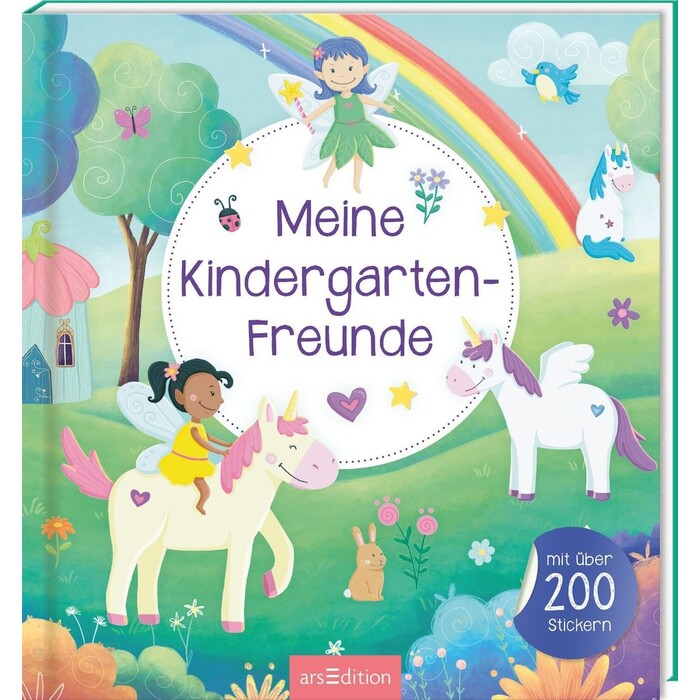 Freundebuch Meine Kindergarten-Freunde Einhorn