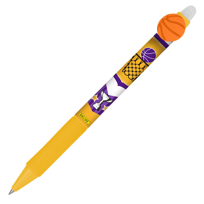 ONLINE Tintenroller MagiXX Fun Sports Basketball 0,7 mm radierbar