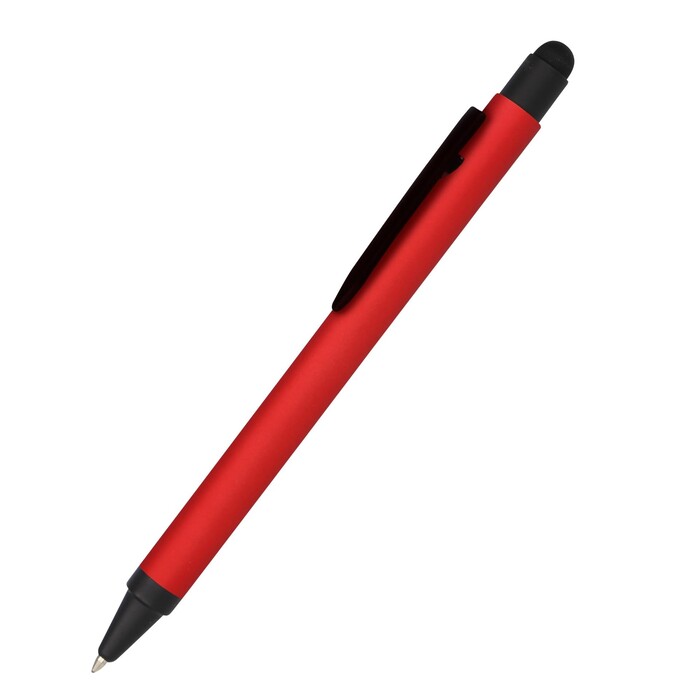 ONLINE Kugelschreiber ALU Stylus Touch rot matt
