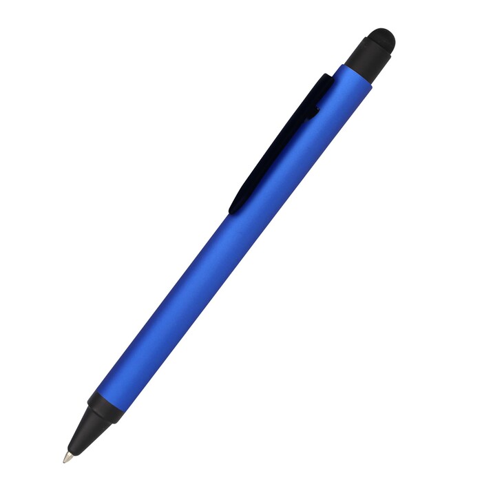 ONLINE Kugelschreiber ALU Stylus Touch blau matt