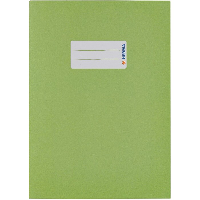 Heftschoner aus Papier, A5, grasgrün