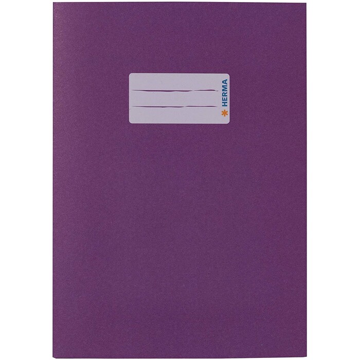 Heftschoner aus Papier, A5, violett