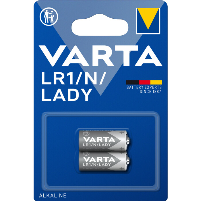 VARTA Lady LR1 Batterie, 2 Stück