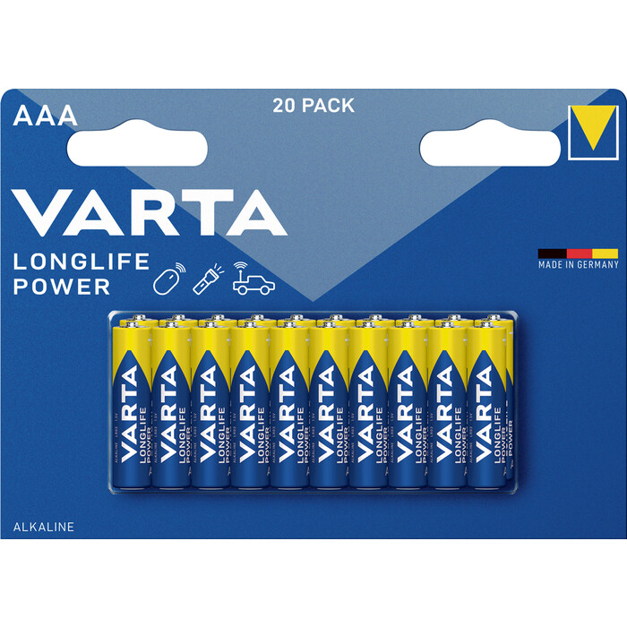 VARTA High Energy AAA Micro Batterie 20 Stück