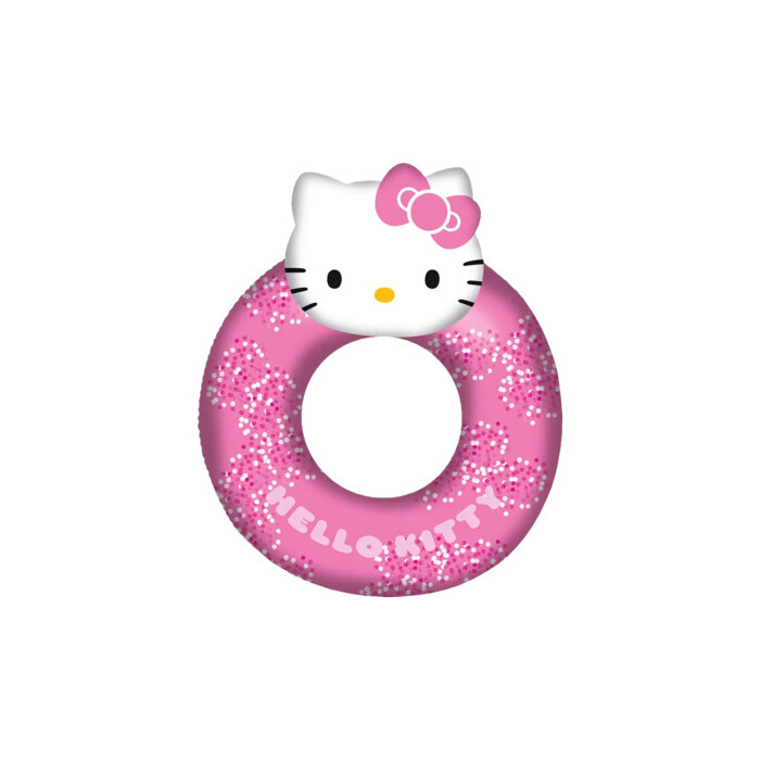 Schwimmring Hello Kitty 90 cm rosa/weiß