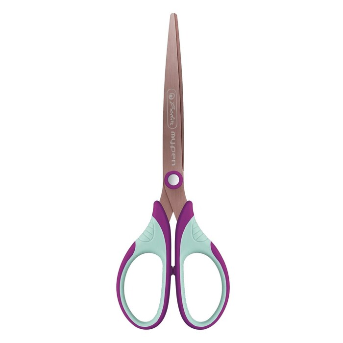 HERLITZ Schere my.pen 18 cm lila/minze