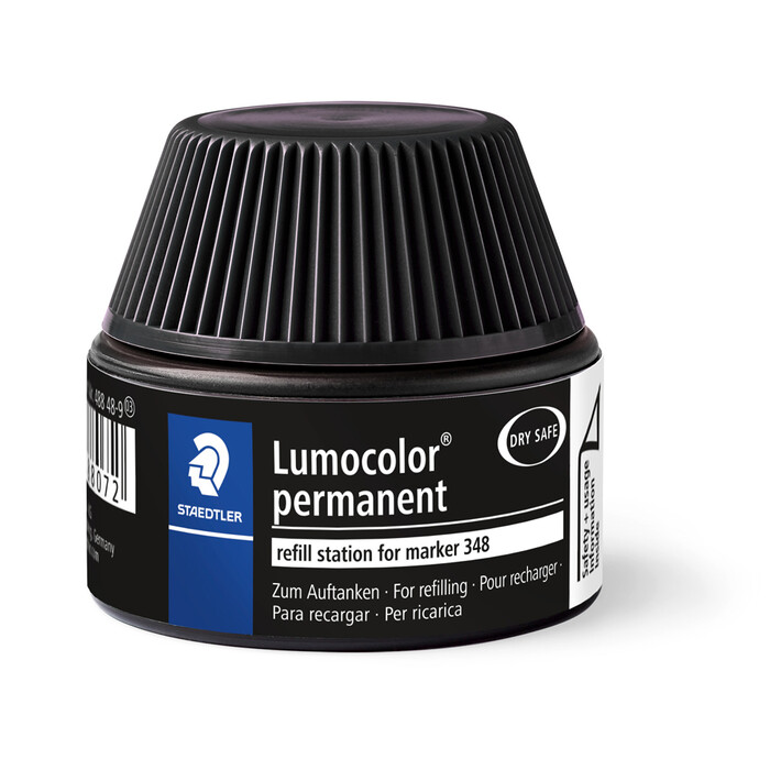 STAEDTLER® Lumocolor® Tankstelle für Permanentmarker duo 348 20 ml schwarz