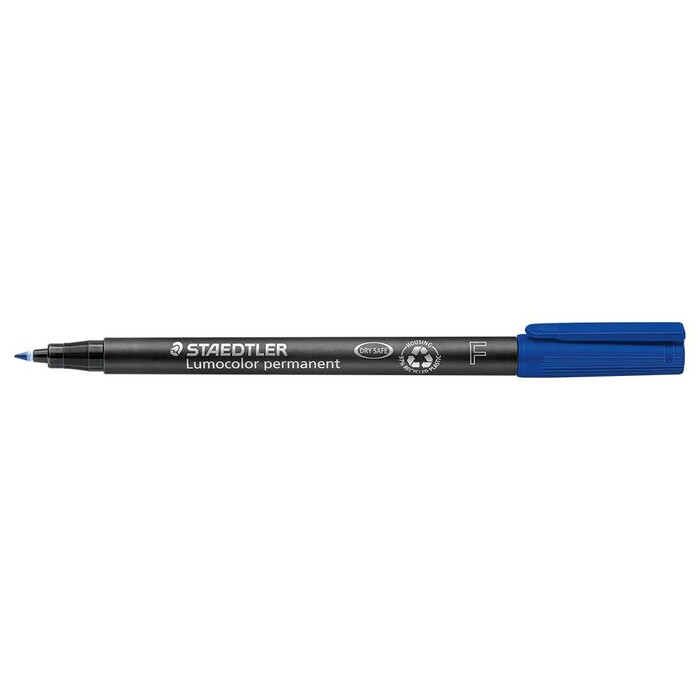 STAEDTLER® Lumocolor® OHP Permanent Marker fein 0,6 mm blau