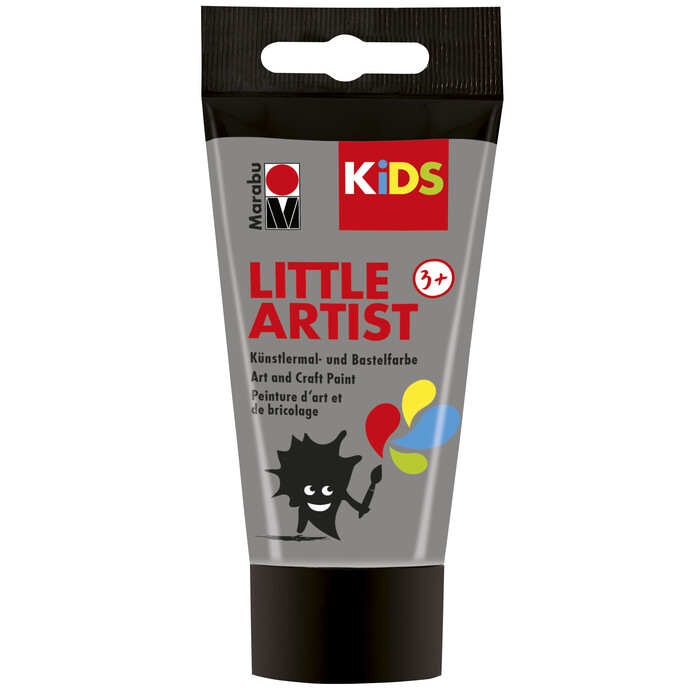 MARABU Kids Little Artist Kinder-Künstlerfarbe 75 ml silber