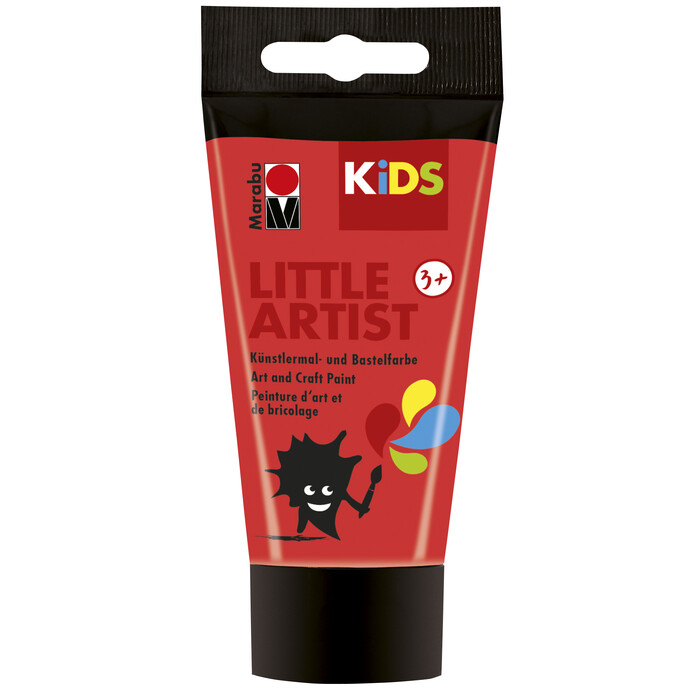 MARABU Kids Little Artist Kinder-Künstlerfarbe 75 ml rot