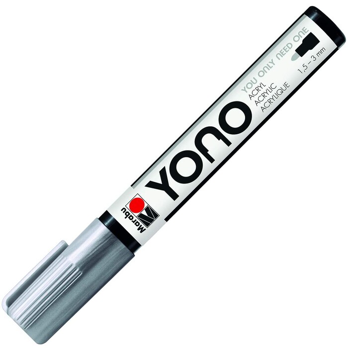 Marabu Marker Acrylstift YONO silber 1,5 - 3 mm