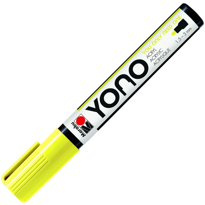 Marabu Marker Acrylstift YONO neongelb 1,5 - 3 mm