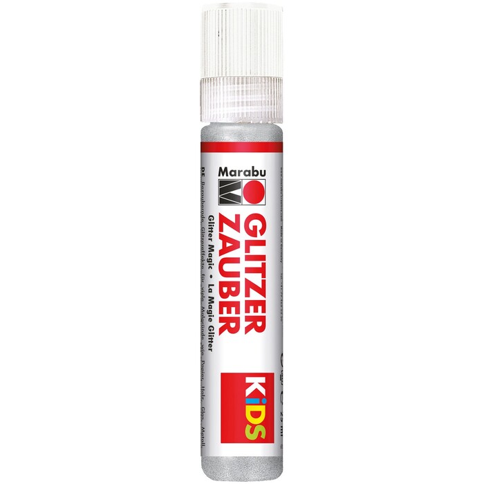 MARABU Kids Stift Glitzerzauber 25 ml silber