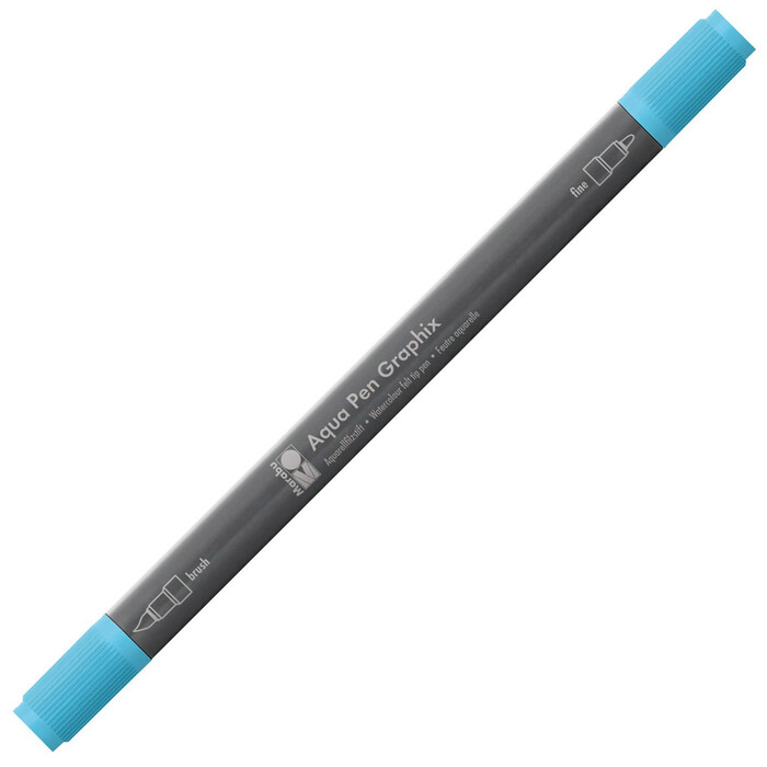 MARABU Aquarellfilzstift Aqua Pen Graphix hellblau