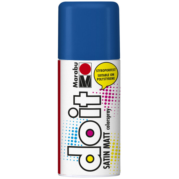 MARABU Colorspray Do It Satin Matt mittelblau