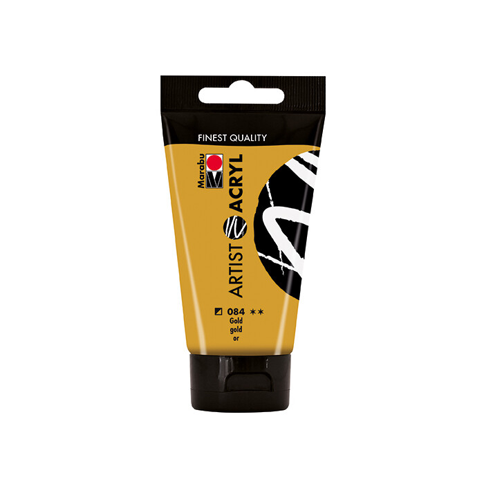 MARABU Acrylfarbe Artist 75 ml gold