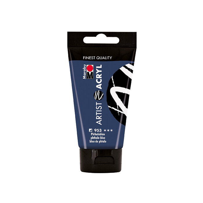 MARABU Acrylfarbe Artist 75 ml phthaloblau