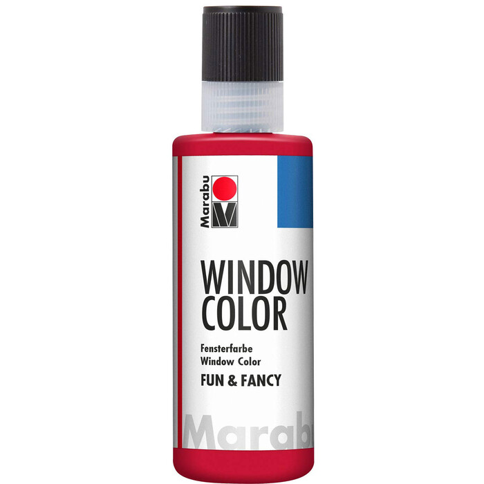 MARABU Window Color Fun & fancy 80 ml kirschrot
