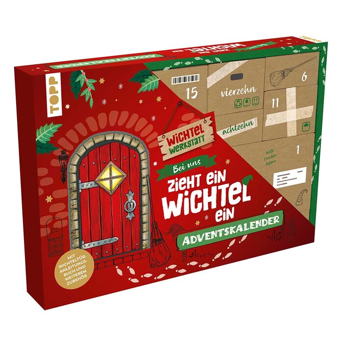 Adventkalender Wichtelwerkstatt Bei uns zieht ein Wichtel ein