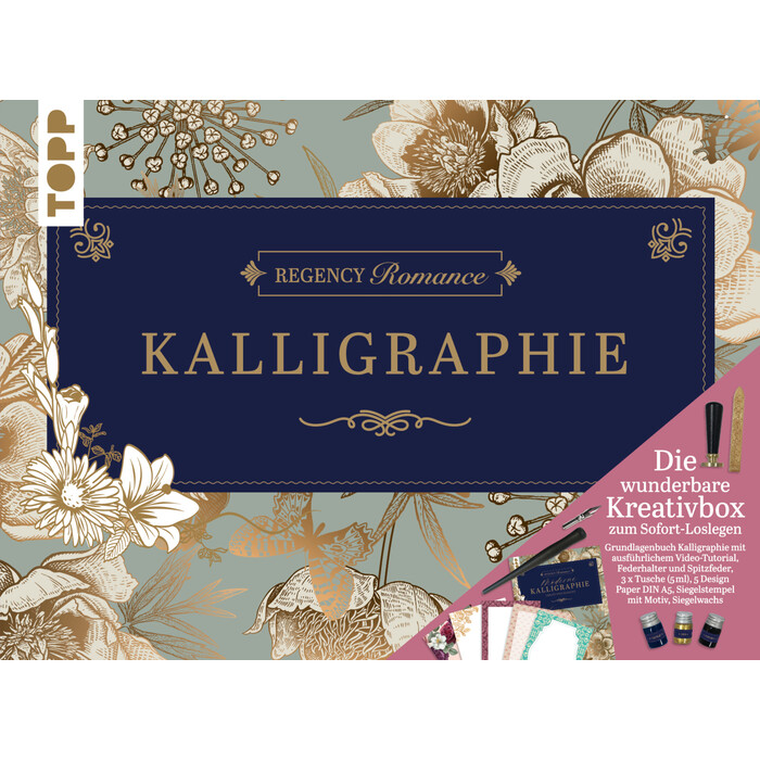 TOPP Regency Romance Kalligraphie - Die wunderbare Kreativbox