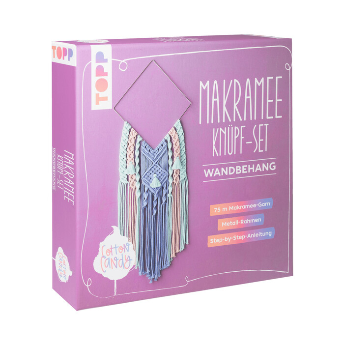 TOPP Kreativ-Set Makramee Wandbehang